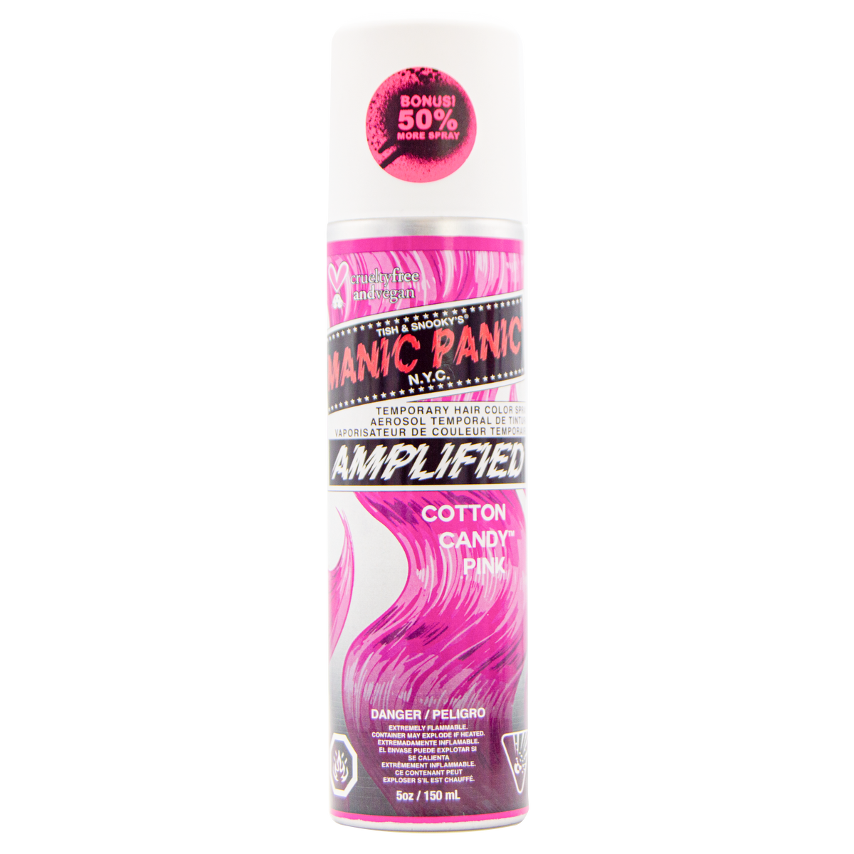 Cotton Candy Pink - Amplified™ Temporary Spray-On Color and Root Touch-Up -  LIMITED EDITION - 50% MORE!